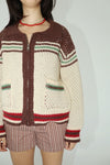 CHOCOLATE COWGIRL SWEATER ZIP UP