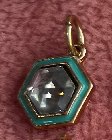 Colorful Shapes Crystal Charms