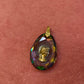 Gold Cameo Transluscent Charm