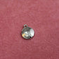 Small Silver Circle Charm