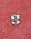York Red White Silver Charm