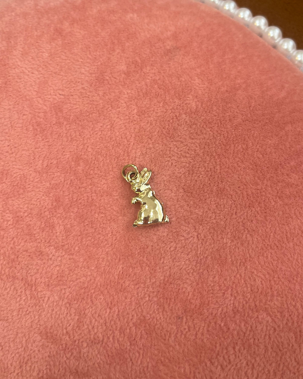 Rabbit Gold Charm