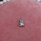 Teddy Gummy Bear Silver Charm