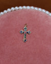 Mutli-Color Cross Charm