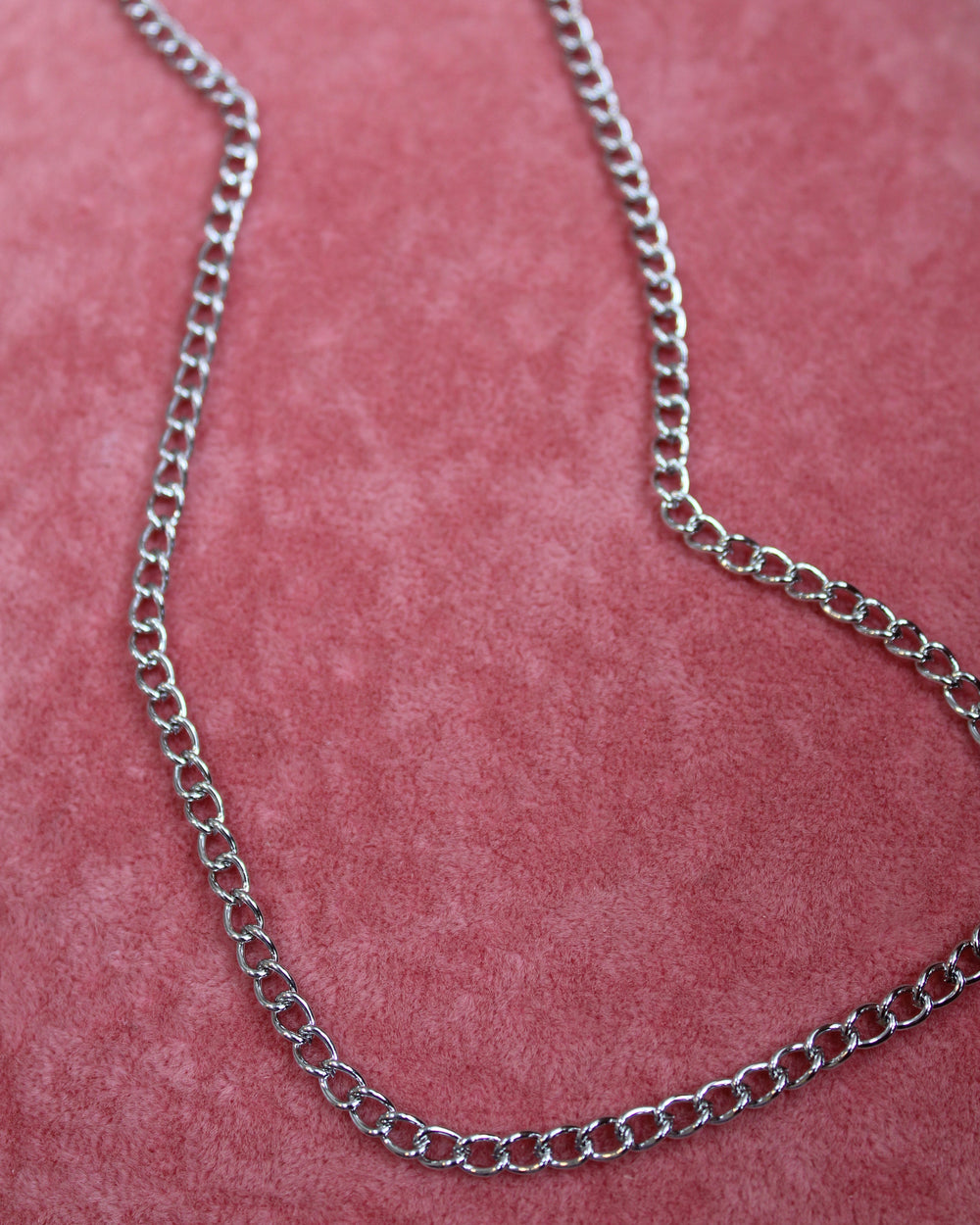 Small Silver Curb Chain