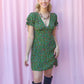 AINSLEY GREEN FLORAL MIINI DRESS