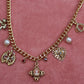 Little Miss Cameo Vintage Charm Necklace