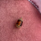 Amber Cylinder Charm