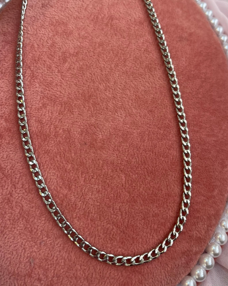 Small Silver Cable Chain