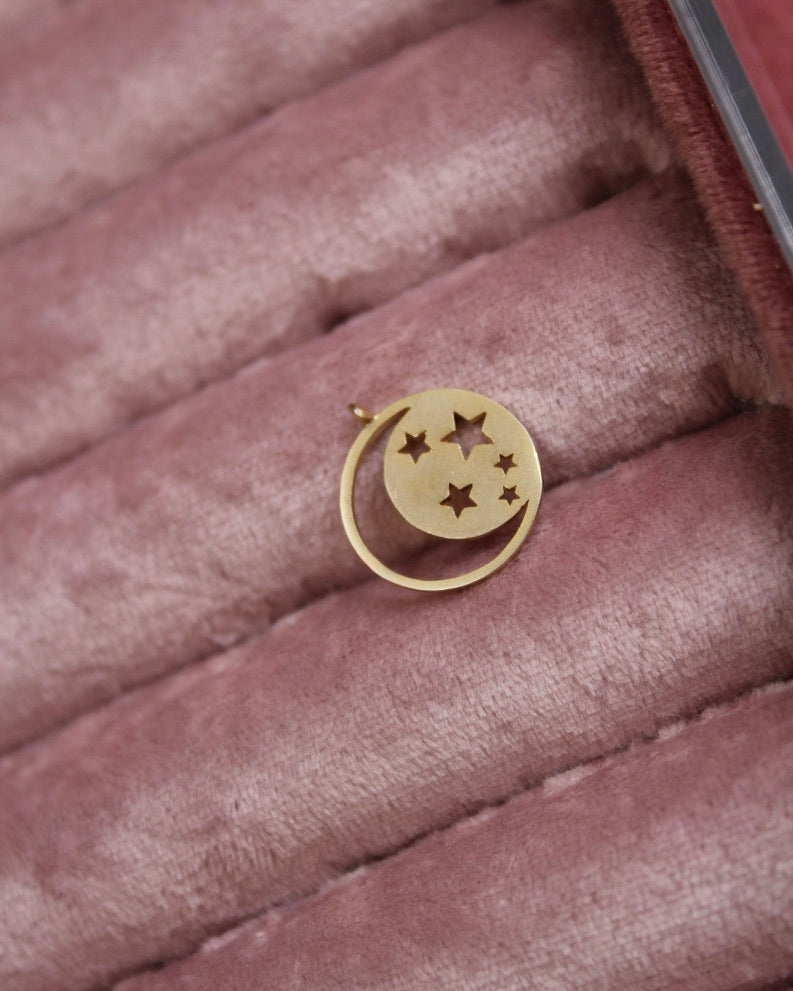 The Moon & The Stars Charm