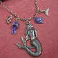 Mermaid Core Silver Vintage Charm Necklace