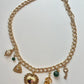 Lil Princess Gold Vintage Charm Necklace