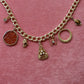 She's a Cutie Gold Vintage Charm Necklace