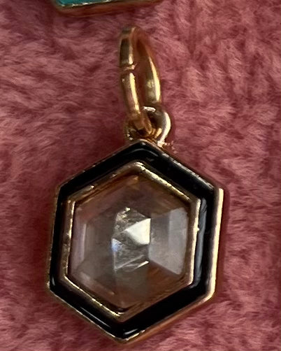 Colorful Shapes Crystal Charms