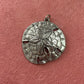 Large Sand Dollar Silver Charm