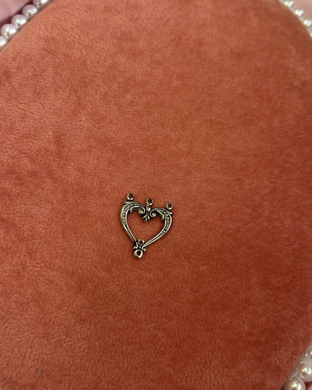 Silver Heart Charm