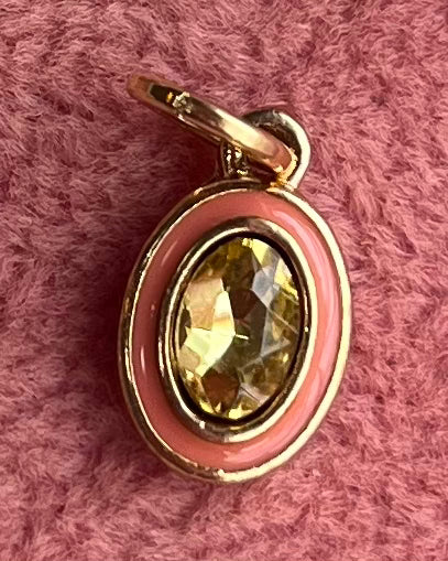 Colorful Shapes Crystal Charms