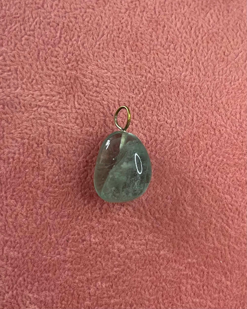 Green Stone Charm