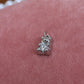 Teddy Gummy Bear Silver Charm
