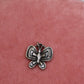 Dark Silver Butterfly Charm
