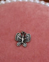 Dark Silver Butterfly Charm