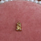Teddy Gummy Bear Gold Charm
