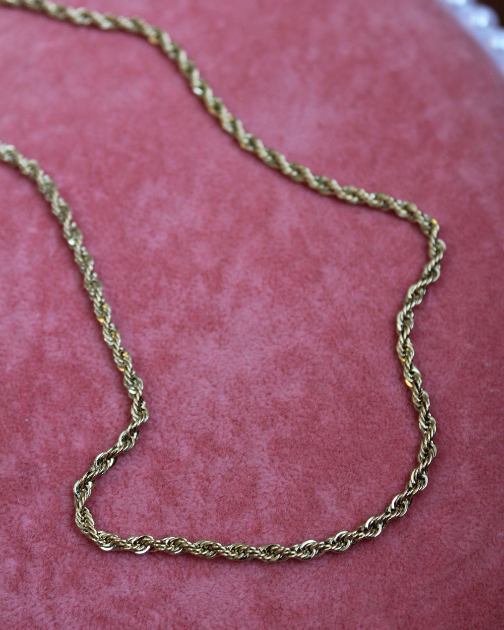 Dark Gold Rope Chain