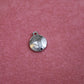 Small Silver Circle Charm