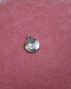Small Silver Circle Charm
