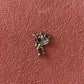 Cherub Silver Charm