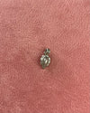 Small Teardrop Silver Charm