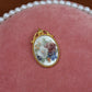 Floral Cameo Charm