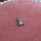 Teddy Gummy Bear Silver Charm