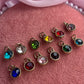Colorful Medium Circle Crystal Charms