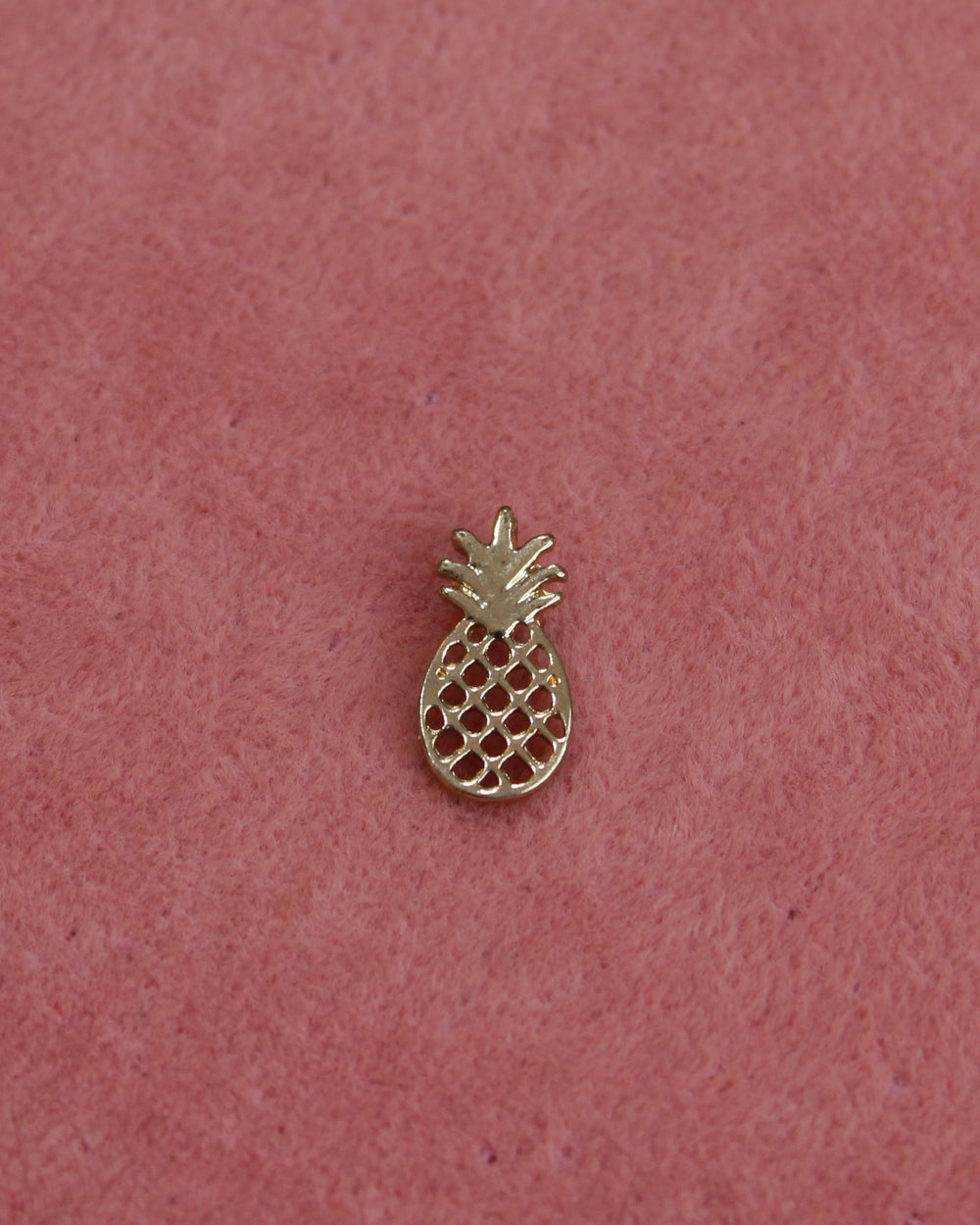 Small Gold Pineapple Charm