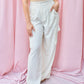 LEIGHTON IVORY CARGO TROUSERS