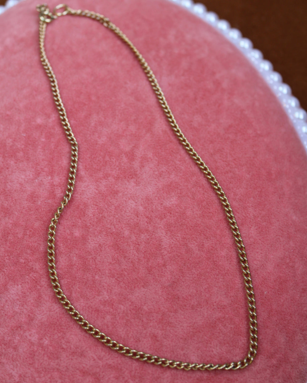 17.9" Dark Gold Vintage Chain