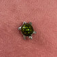 Green Turtle Silver Charm