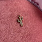 Gold Cactus Charm