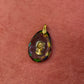 Gold Cameo Transluscent Charm