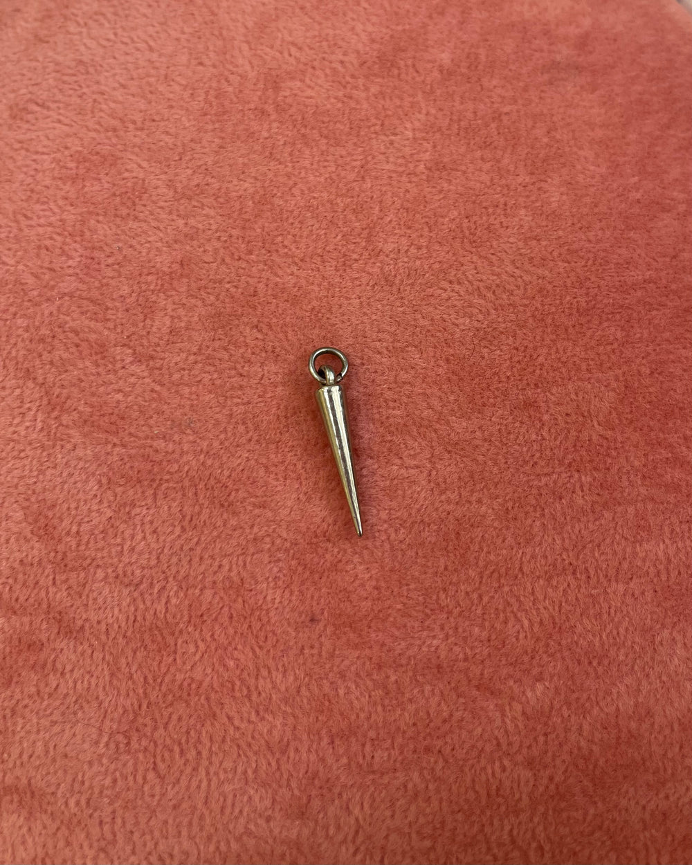 Silver Spike Charm
