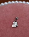 Silver Notepad Charm