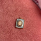 Blue Rectangle With Oval Center Charm