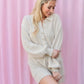 MAPLE BUTTON-UP LONGSLEEVE SWEATER KNIT ROMPER