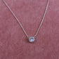 Pretty Little Crystal Silver Necklace