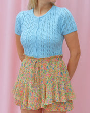 Load image into Gallery viewer, GEORGIA FLORAL DOUBLE FLARED SKORT
