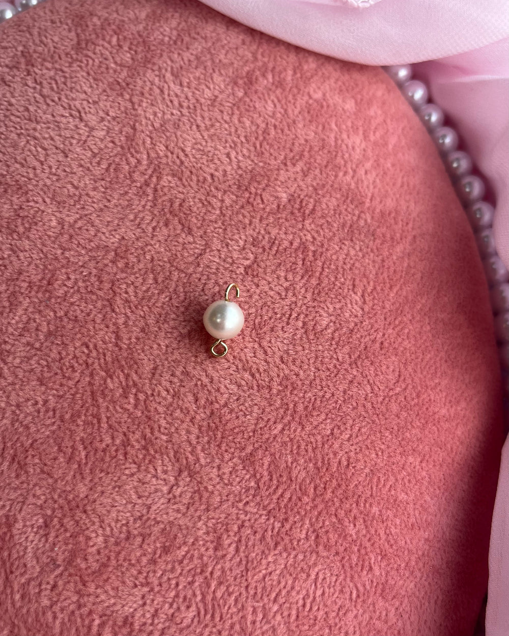 Pink Pearl Charm