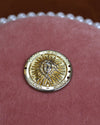 Large Golden Sun Face Charm