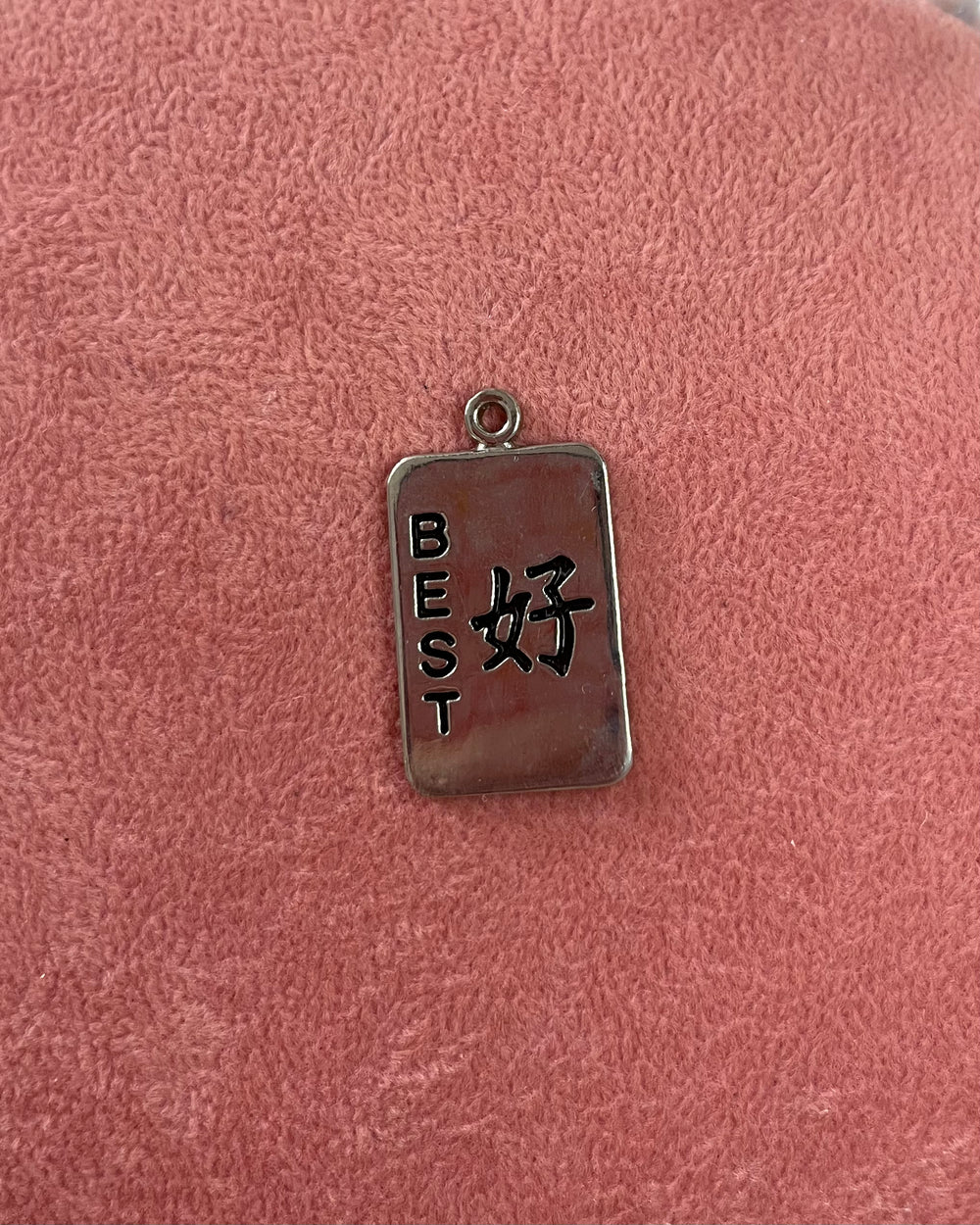 Best Chinese Symbols Silver Charm