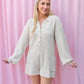 MAPLE BUTTON-UP LONGSLEEVE SWEATER KNIT ROMPER